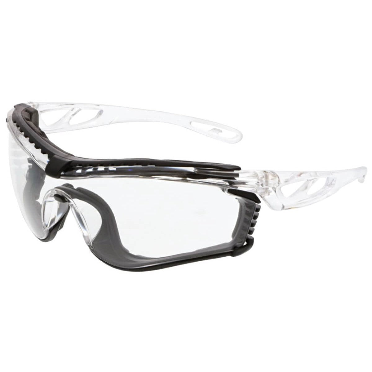 Crews Checklite CL5 Safety Glasses with Foam Gasket and Clear MAX6 Anti-Fog Lens CL510PF