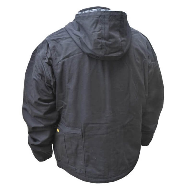 DEWALT DCHJ076ABB Unisex Heated Heavy Duty Work Coat Without Battery - Back View