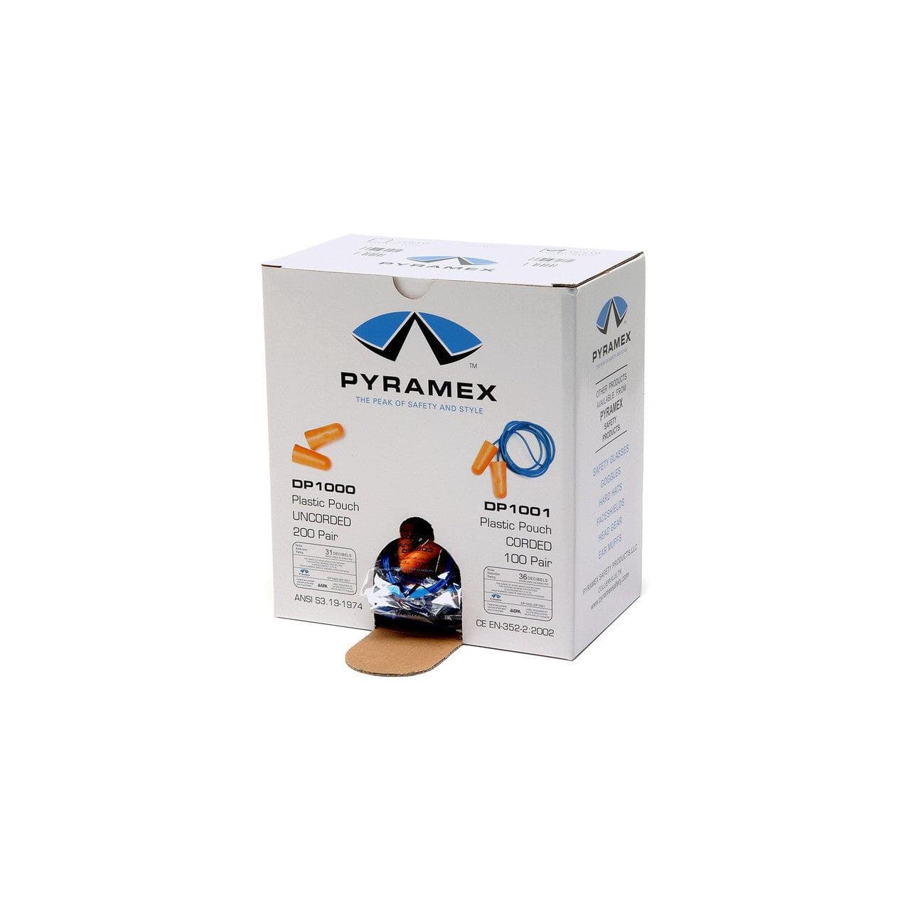 Pyramex Foam Uncorded Earplugs DP1000 NRR-32