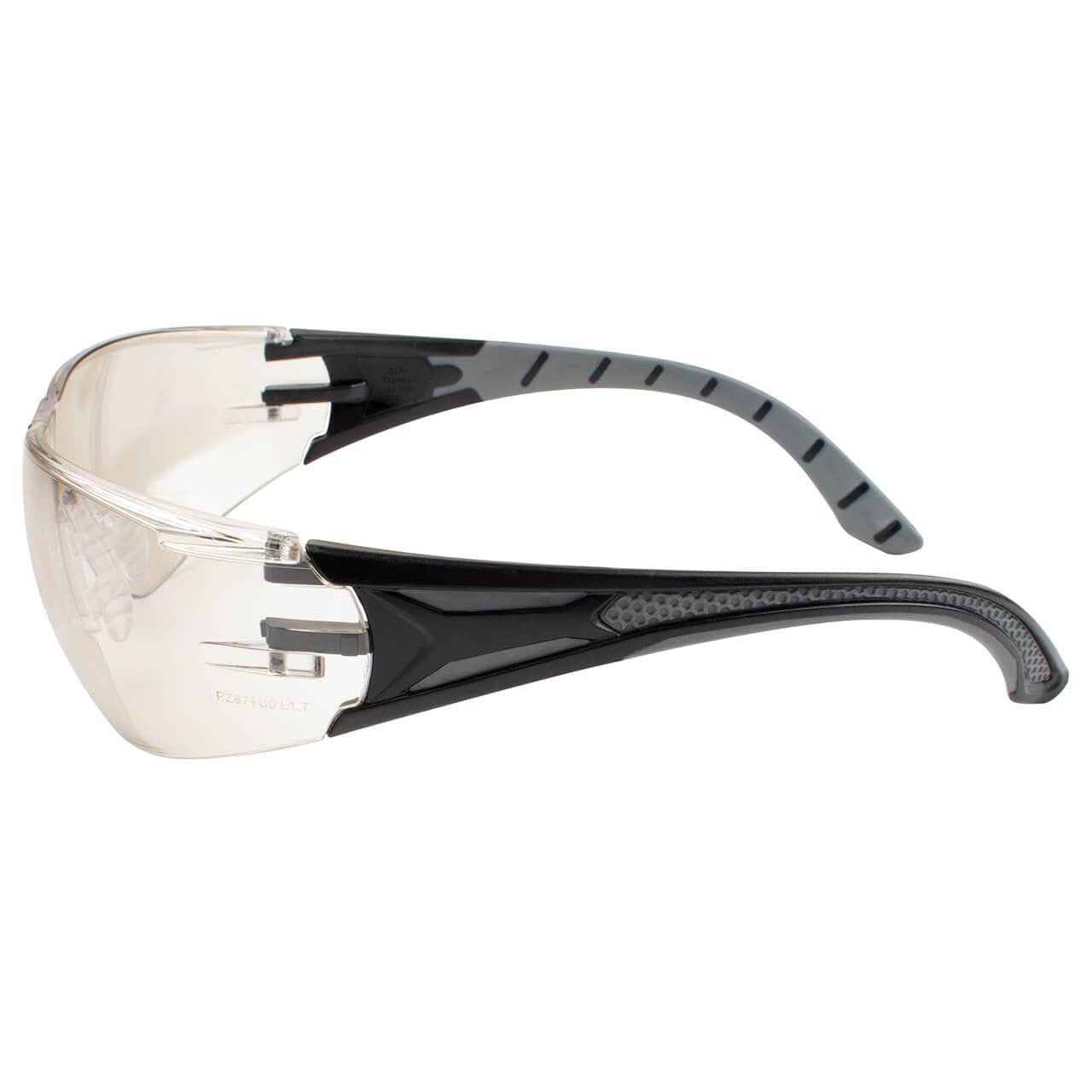 Metel M50 Safety Glasses with Indoor-Outdoor Mirror Lenses Side View