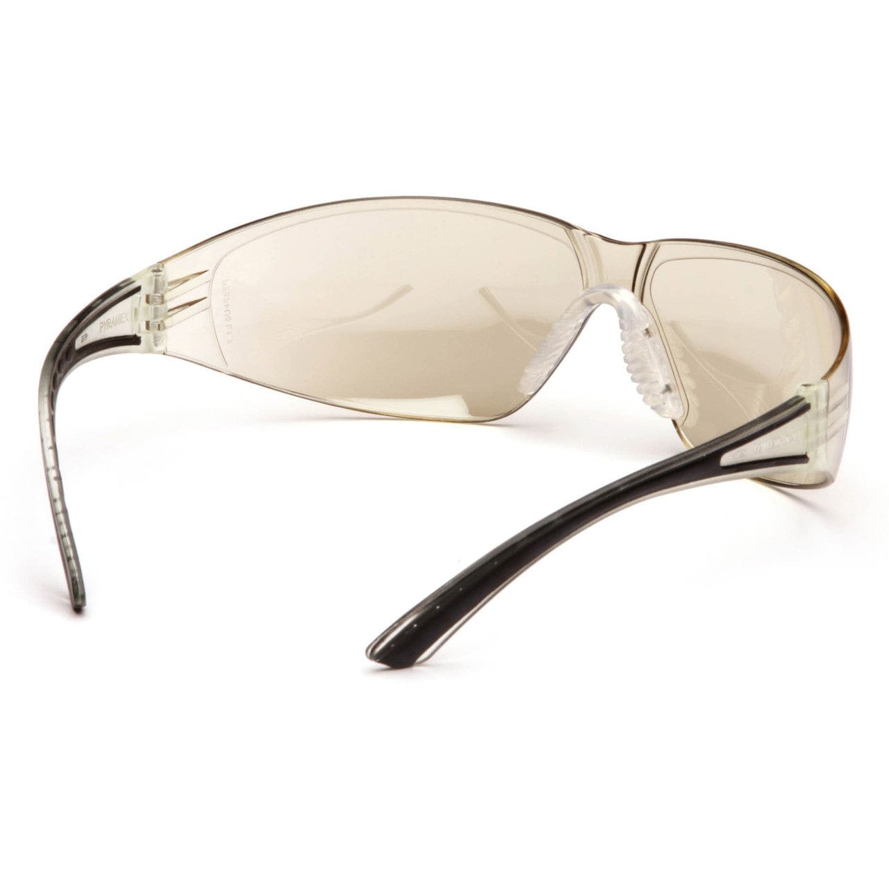 Pyramex Cortez Safety Glasses Black Temples Indoor/Outdoor Lens SB3680S Nosepiece