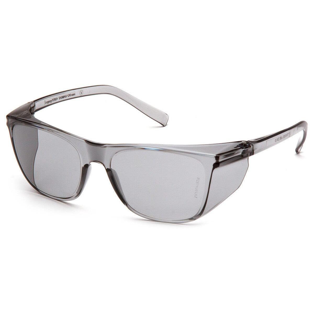 Pyramex Legacy Safety Glasses with H2MAX Light Gray Anti-Fog Lens S10925STM