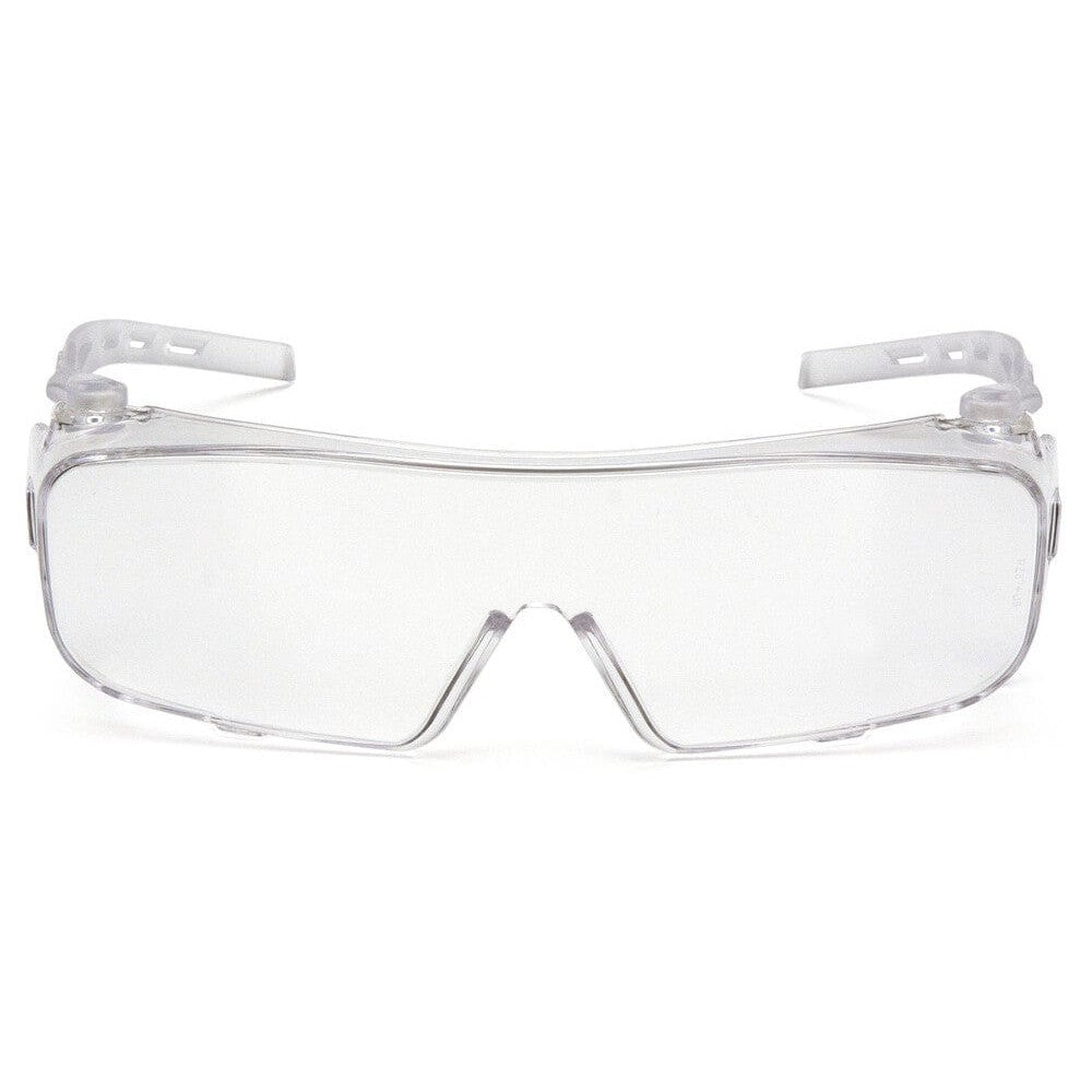 Pyramex Cappture S9910ST Safety Glasses with H2X Clear Anti-Fog Lens - Front