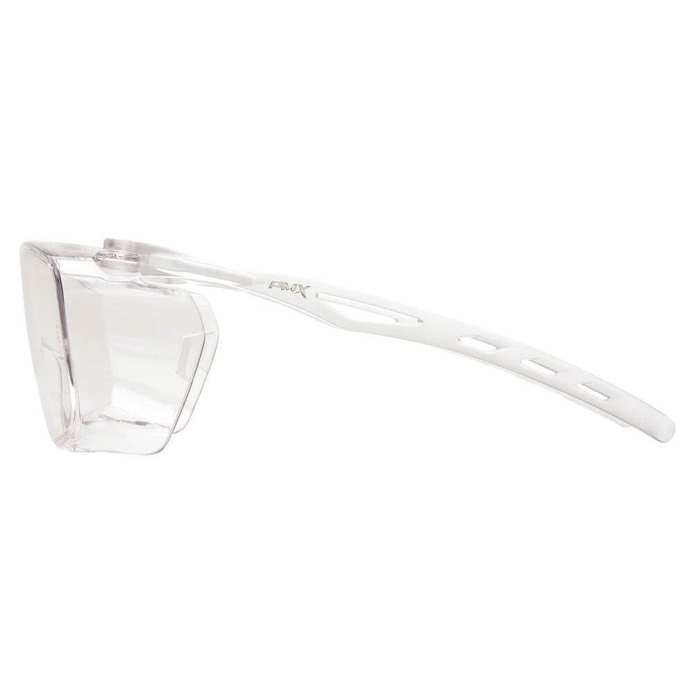 Pyramex Cappture S9910ST Safety Glasses with H2X Clear Anti-Fog Lens - Side