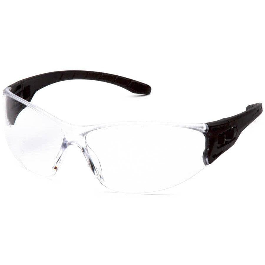 Pyramex Trulock Dielectric Safety Glasses with Black Temples and Clear Anti-Fog Lens