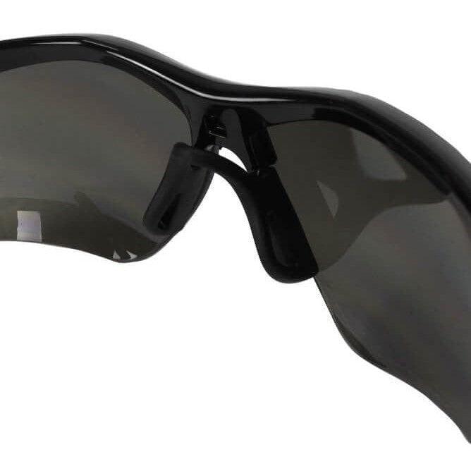 Radians Thraxus Safety Glasses with Smoke IQUITY Anti-Fog Lens - Nosepiece