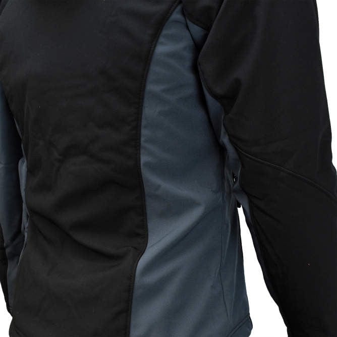 DEWALT® Women's Heated Soft Shell Coat Kitted DCHJ066C1 Black Close Up View
