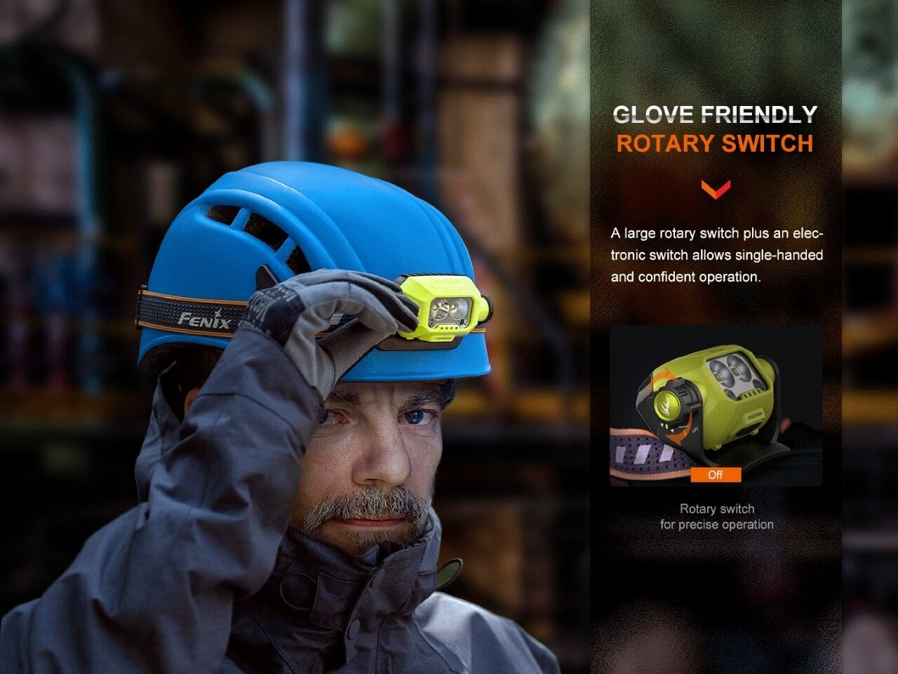 Fenix WH23R Gesture Sensing Industrial LED Headlamp-sku-44862580687144-Safety Glasses USA-5