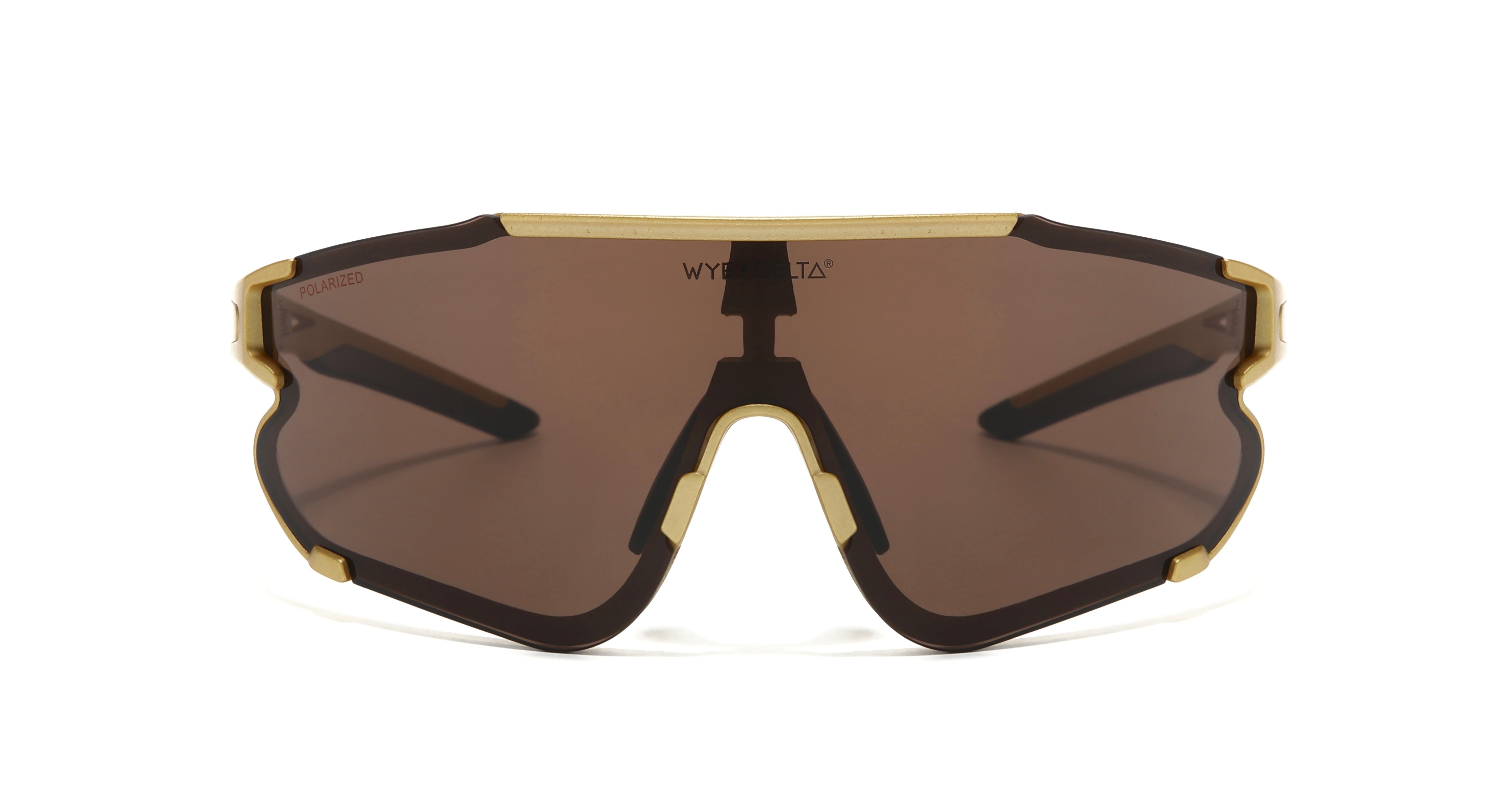 Wye Delta Z87+ Hi-Viz Matte Gold Polarized Safety Glasses-Safety Glasses USA-2