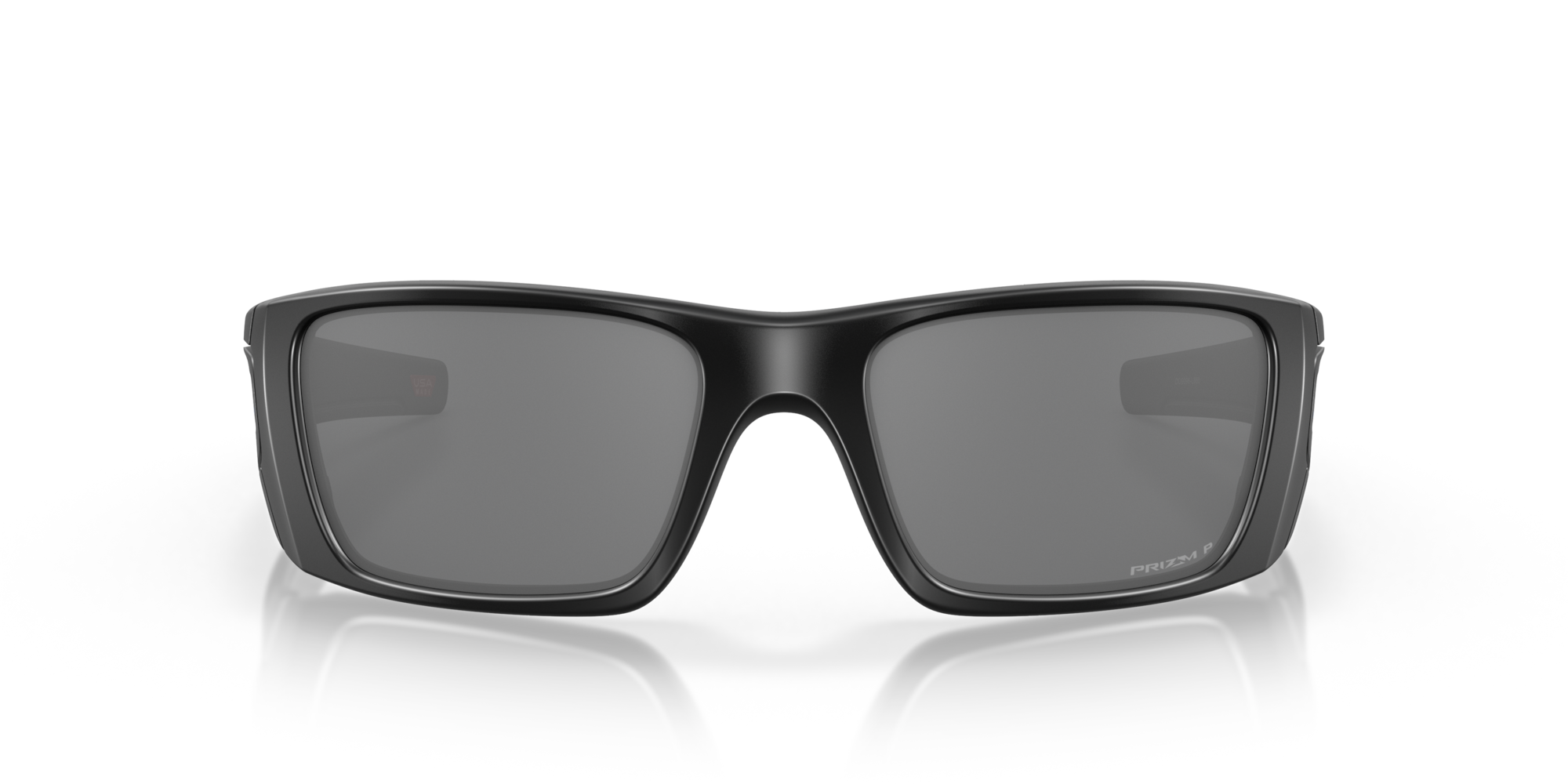 Oakley SI Fuel Cell Sunglasses Tonal Thin Blue Line Matte Black with Prizm Black Polarized Lenses-Safety Glasses USA-2