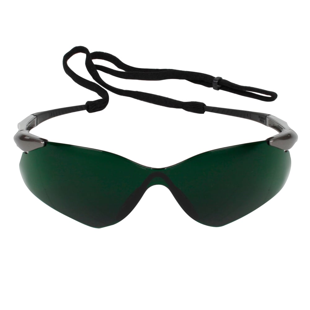 KleenGuard Nemesis VL 20473 Safety Glasses with Shade 5 IR Lenses Nose Bridge
