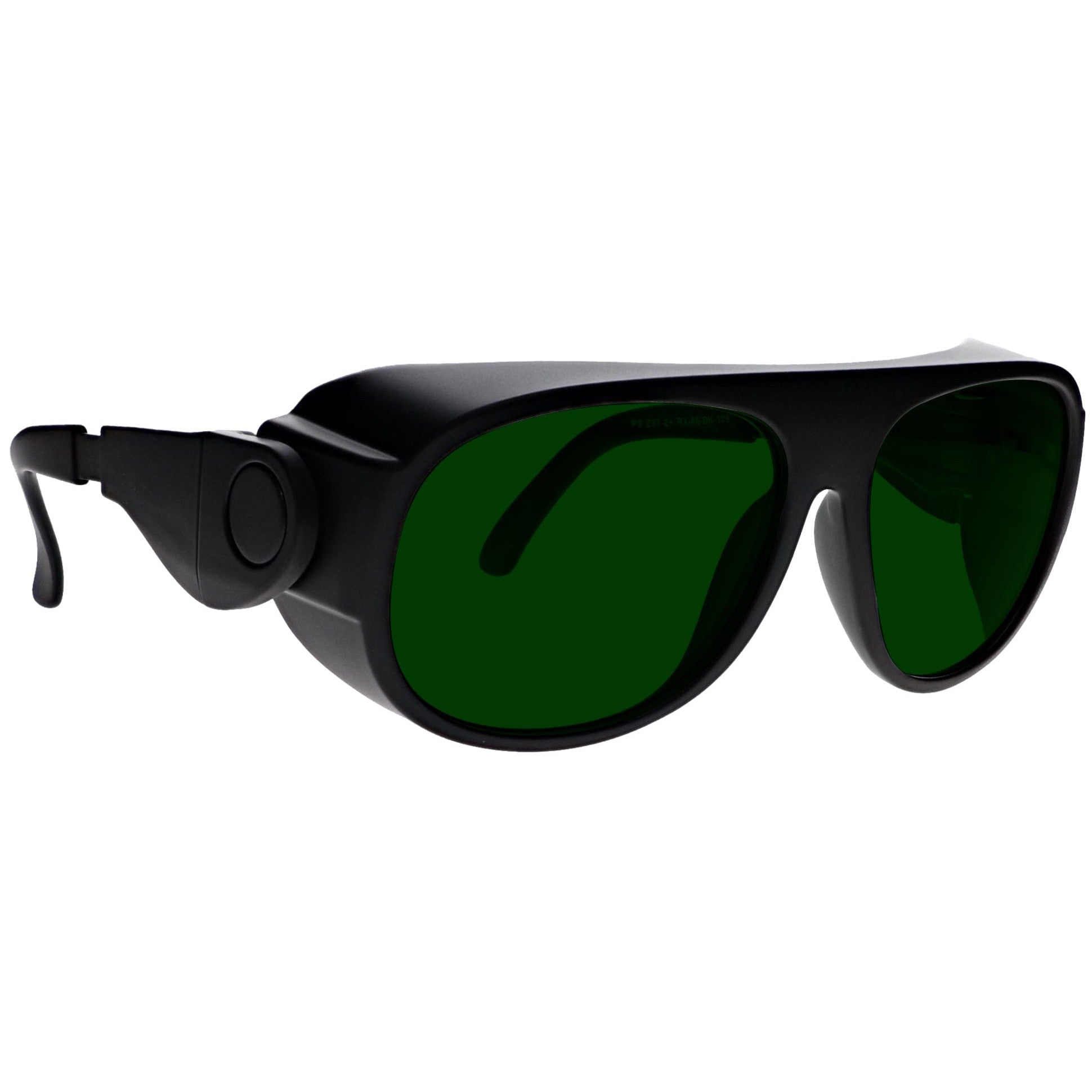 Phillips Model 66 Over Prescription Welding Glasses-Black-Green 2.0-WLD-S2-66-BK-Safety Glasses USA-1