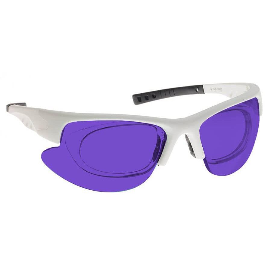 NoIR DYE Filter for Pulsed Dye Lasers (585-595nm)-Frame #34W-NL-DYE-34W-Safety Glasses USA-6