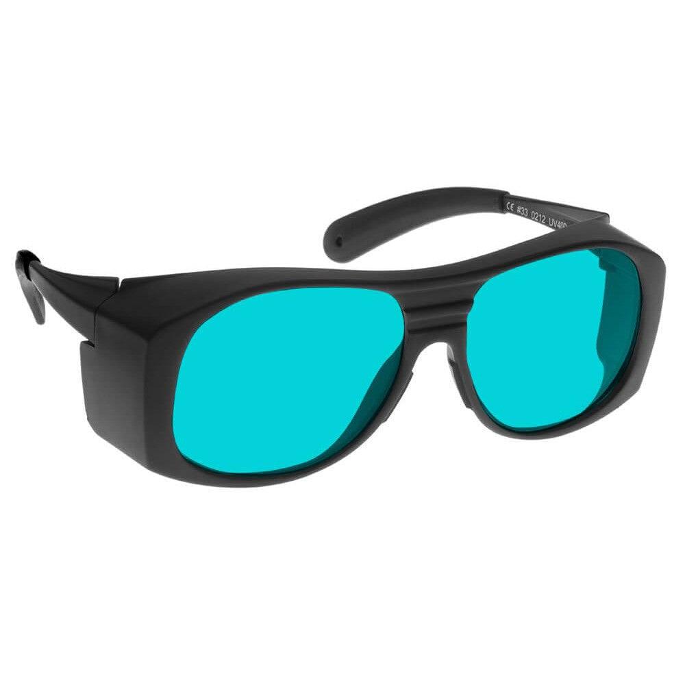 NoIR RB2 Filter for Ruby (694nm), Red Diodes (690-700nm) and HeNe Lasers (633nm)-Frame #33-NL-RB2-33-Safety Glasses USA-4