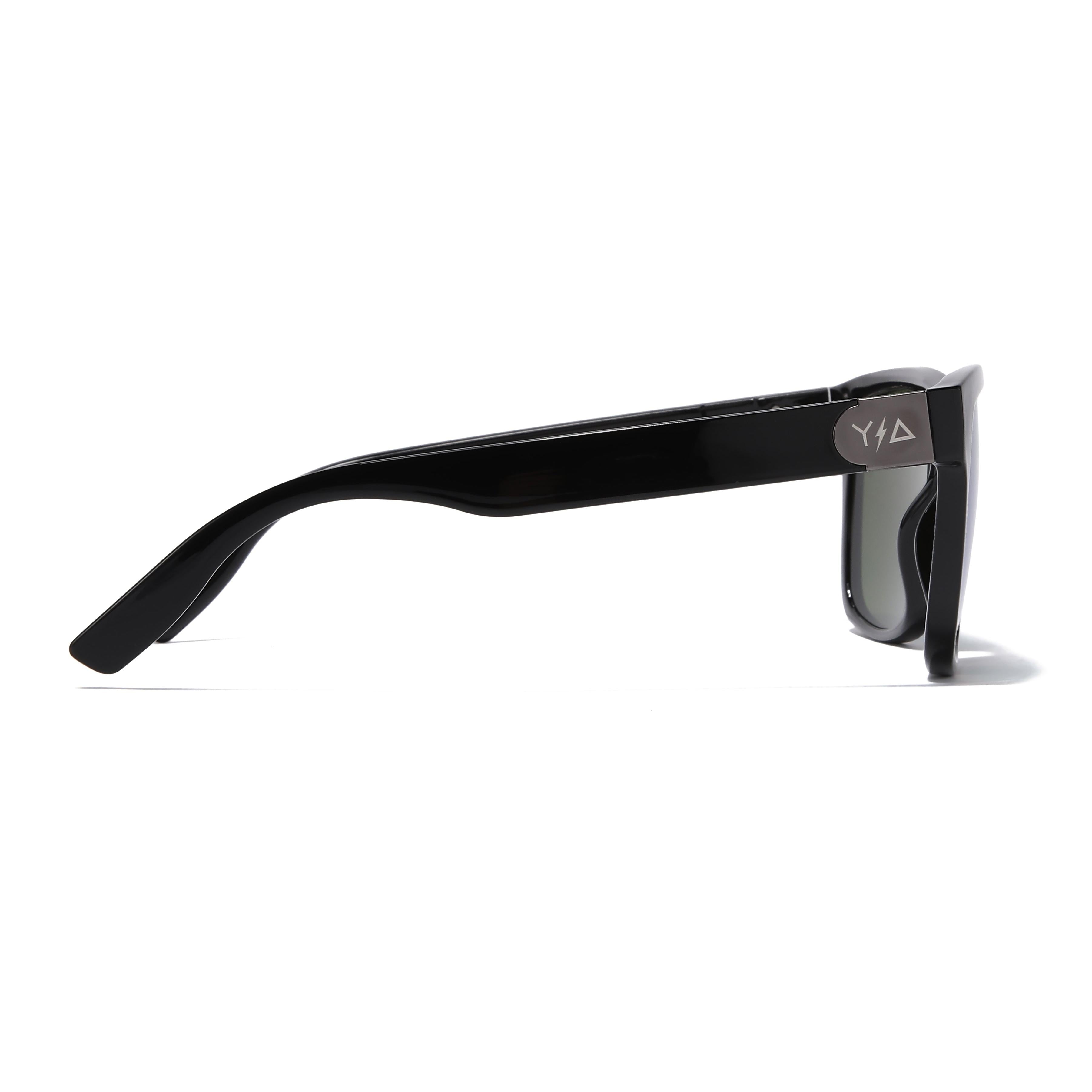 Wye Delta Z87 MADHOOK2.0 LR: Green Revo Polarized Safety Glasses-Safety Glasses USA-5