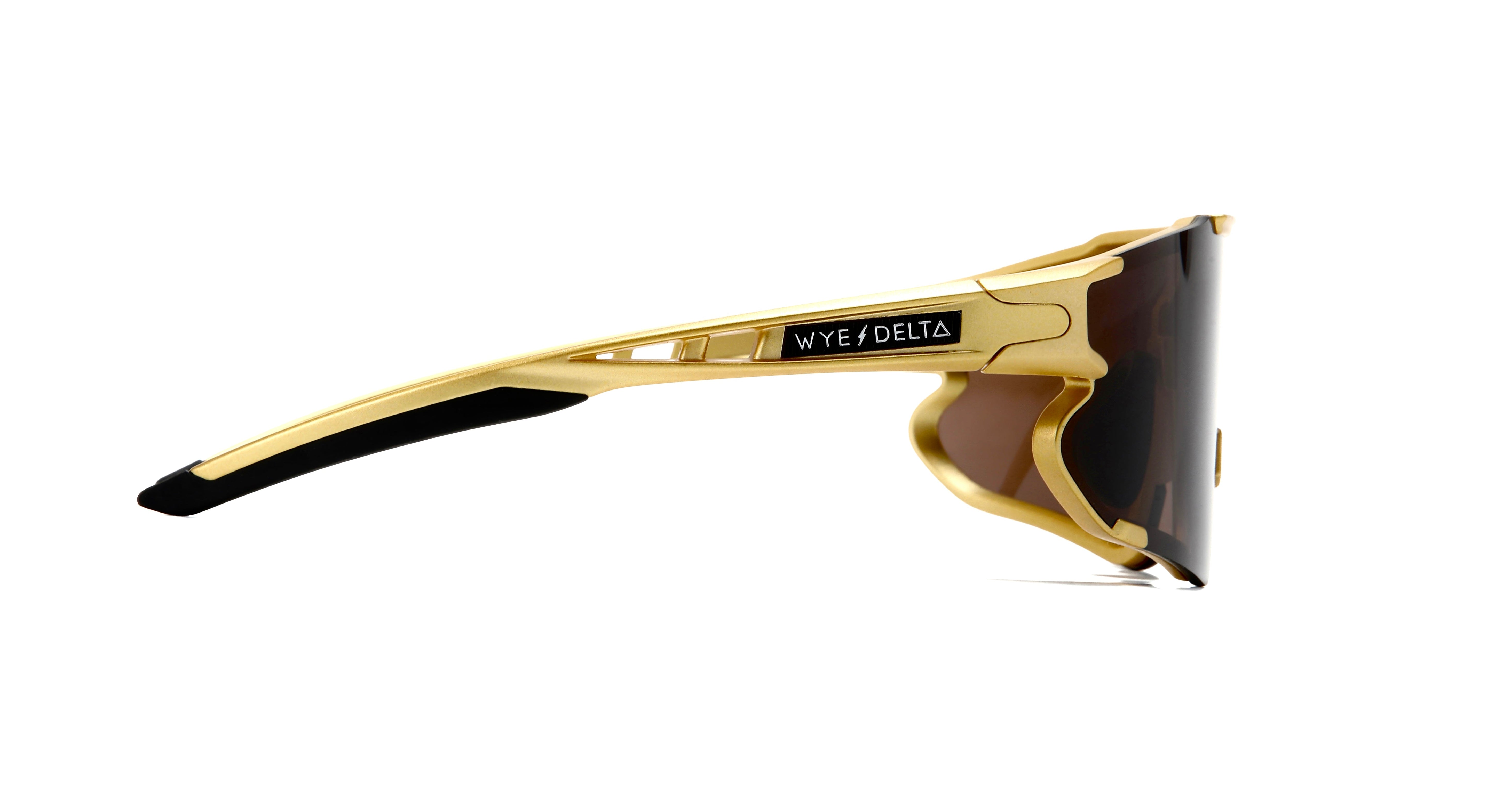 Wye Delta Z87+ Hi-Viz Matte Gold Polarized Safety Glasses-Safety Glasses USA-5