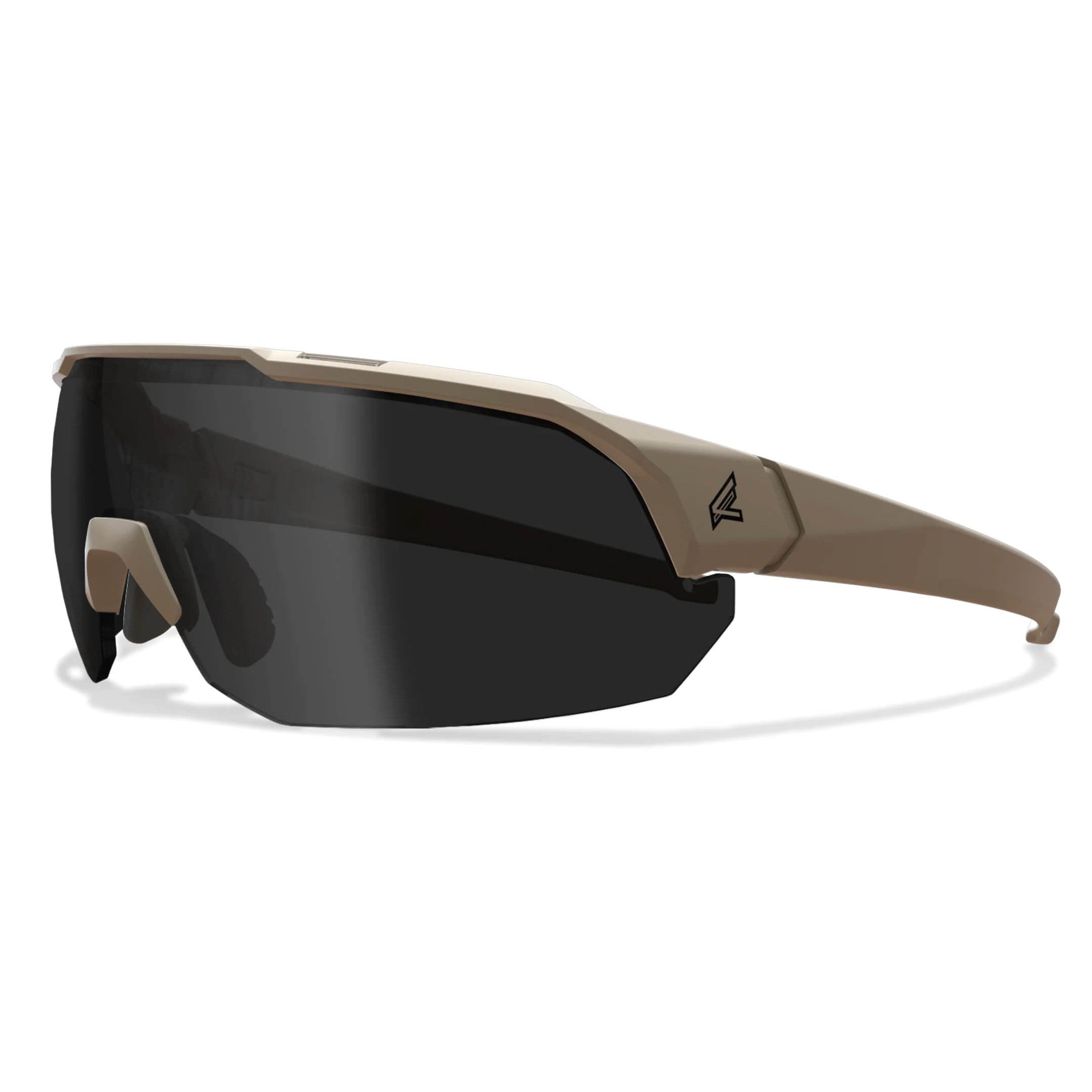 Edge Arc Light Ballistic-Rated Safety Glasses with Vapor Shield Anti-Fog Lenses-Tan449 Frame - G-15 Lens-AL27VS-Safety Glasses USA-13
