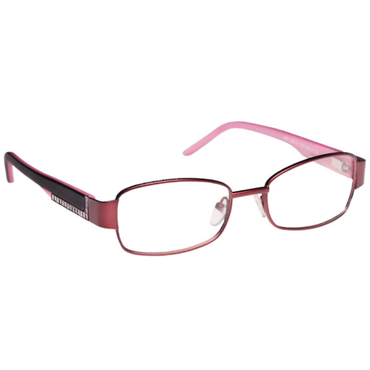 ArmouRx 7010 women's burgundy metal full-rim prescription safety glasses, 52-17-135 mm.