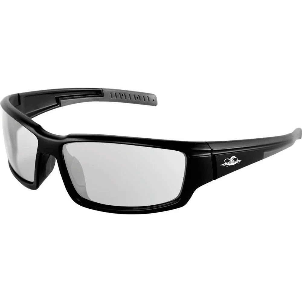 Bullhead Maki Safety Glasses-BH1466AF-Black Frame - Indoor/Outdoor Anti-Fog Lens-Safety Glasses USA-7
