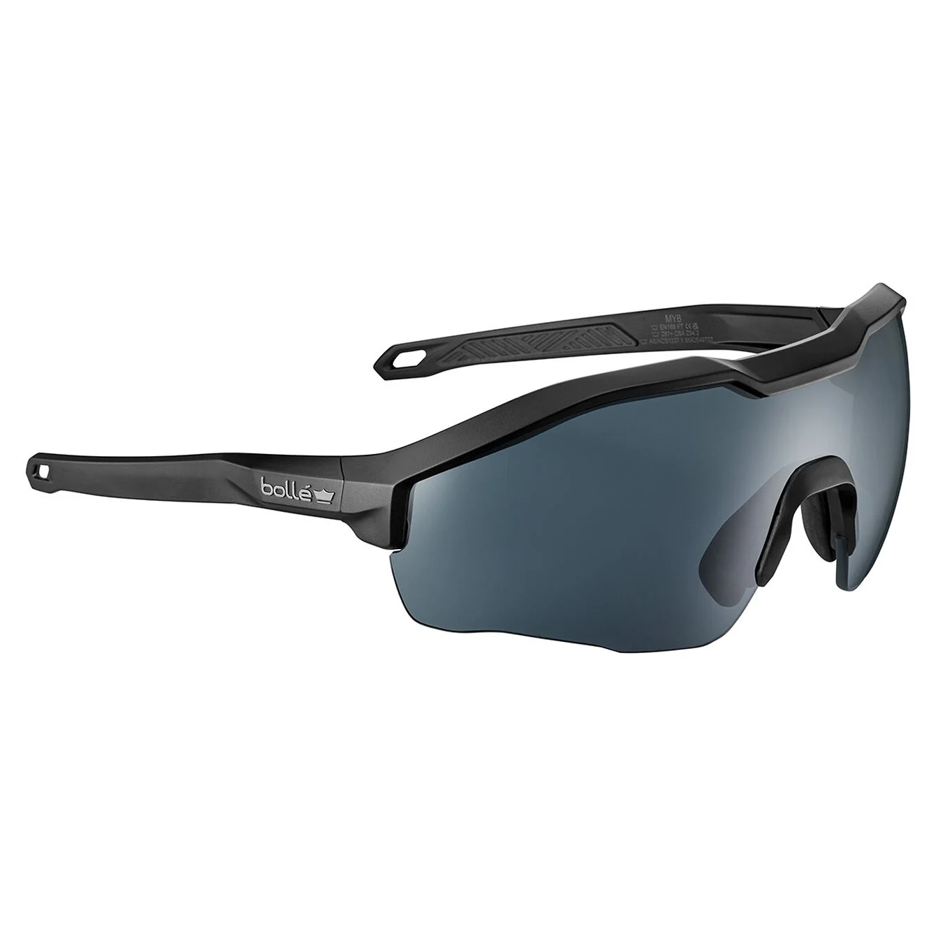 Bolle MY6 Eyeshield Ballistic Safety Glasses-Gray Anti-Fog-Safety Glasses USA