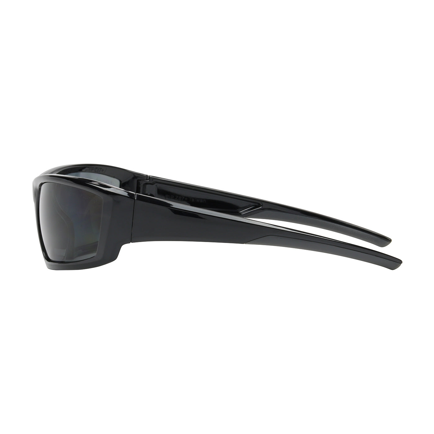 Bounton Sunburst 250-47-0041 Safety Glasses with Polarized Gray Lenses Left Temple