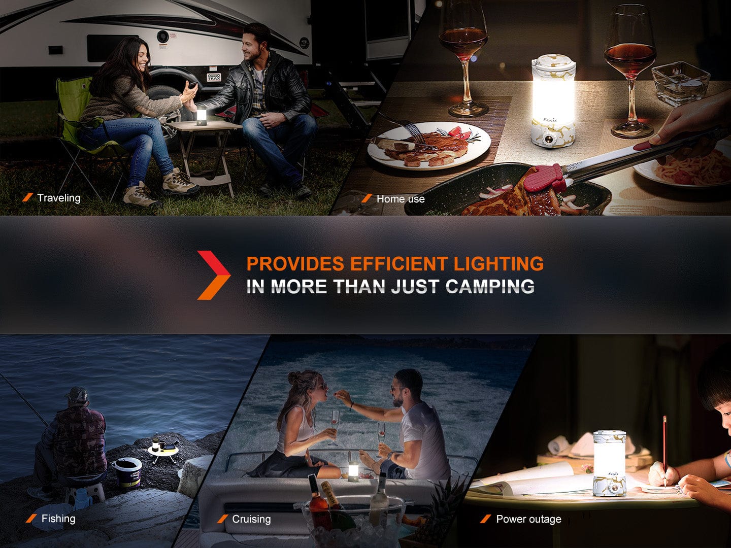 Fenix CL26R PRO High Performance LED Rechargeable Camping Lantern--Safety Glasses USA-15