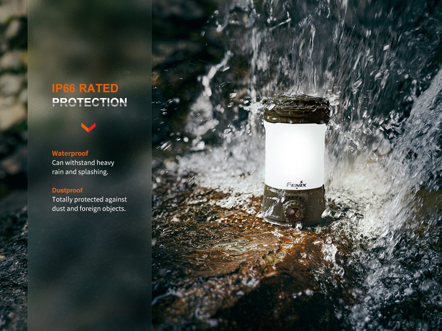 Fenix CL26R PRO High Performance LED Rechargeable Camping Lantern--Safety Glasses USA-13