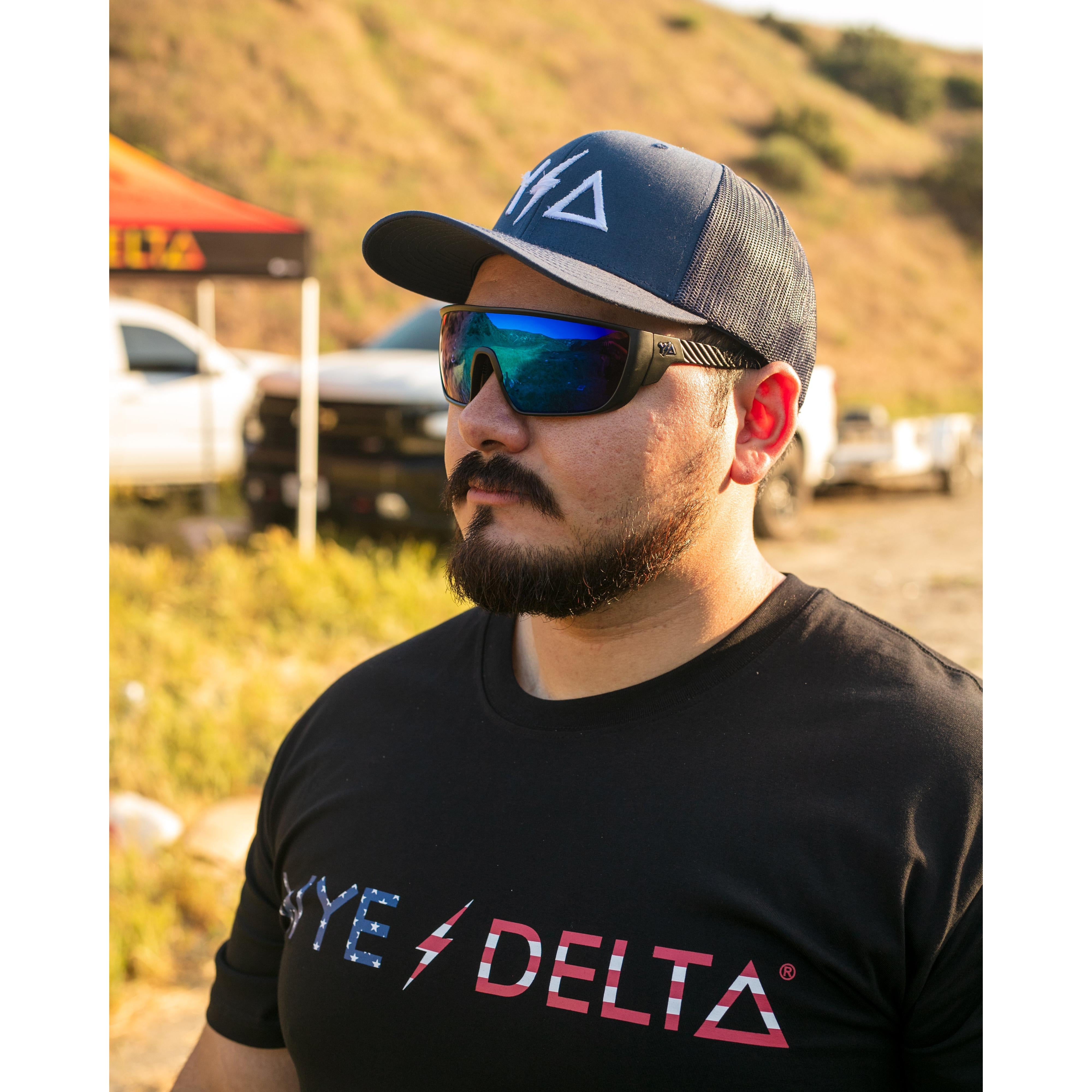 Wye Delta Z87+ Conductors Deep Blue Mirror Safety Glasses-Safety Glasses USA-2
