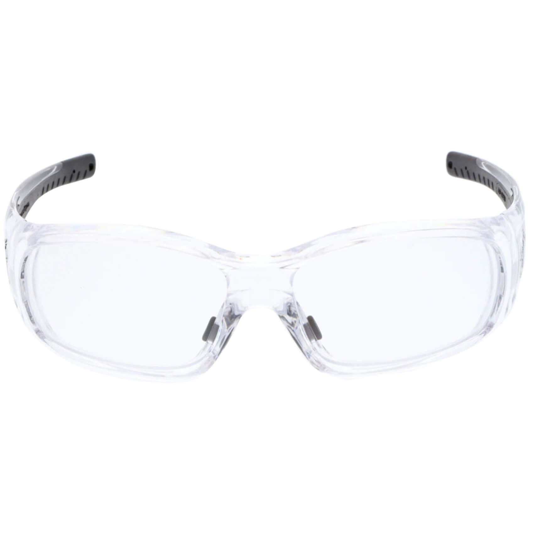 MCR Safety Swagger Safety Glasses with Clear Frame and Clear Anti-Fog Lens-Safety Glasses USA-2