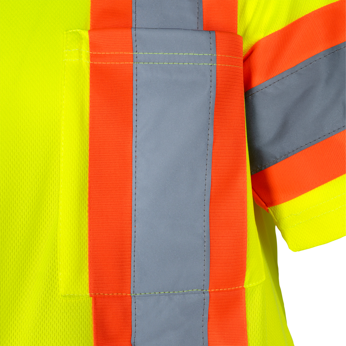 Jorestech Hi-Vis Reflective Two-Tone Safety Polo Shirt