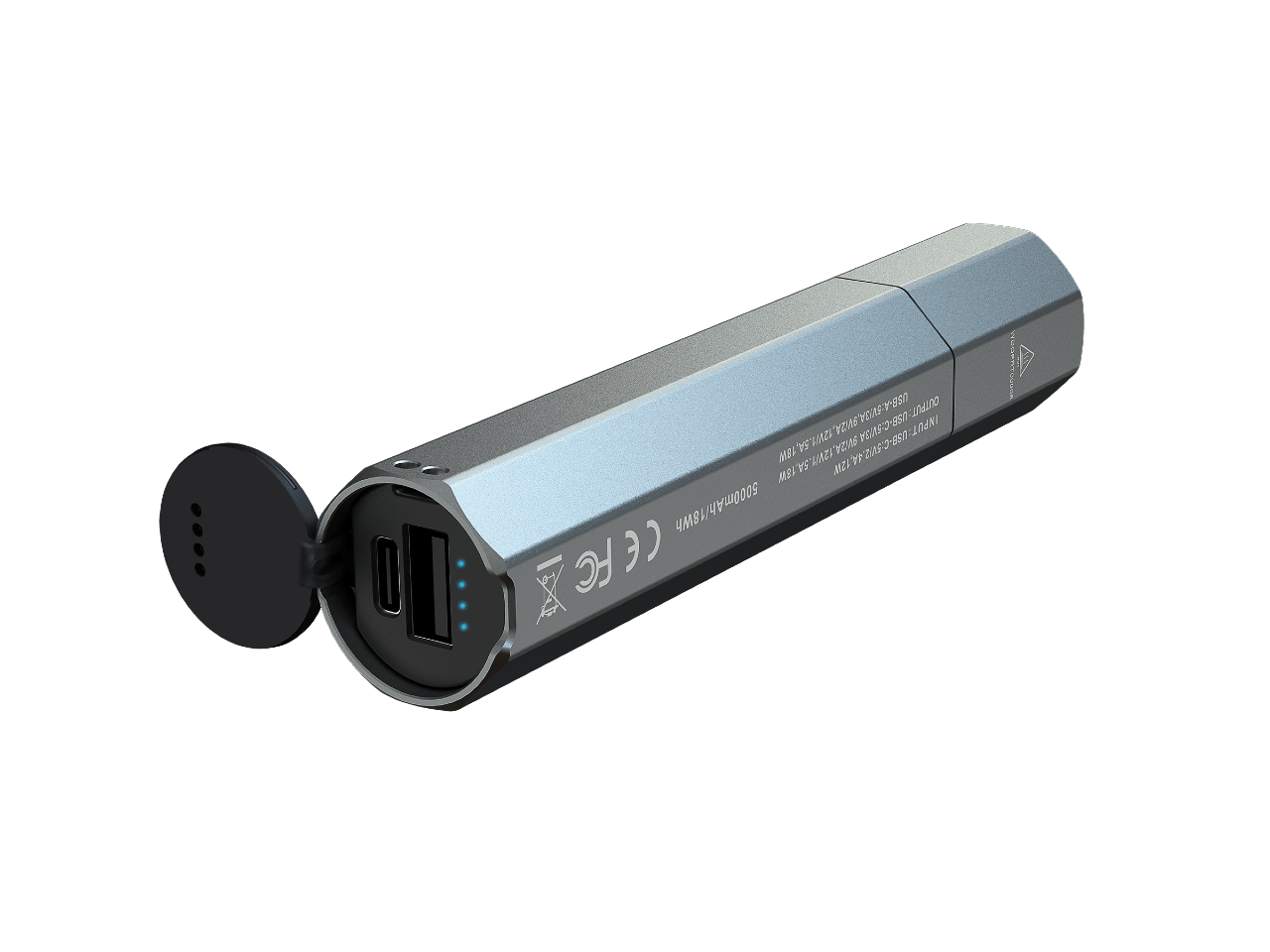 Fenix E-CP 1600-lumen LED Flashlight/Powerbank--Safety Glasses USA-19