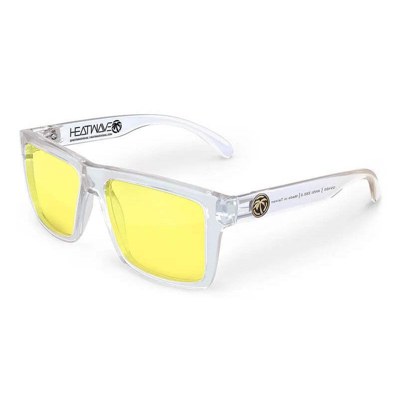 Heat Wave Vise Z87 Safety Glasses-Vapor Clear - Hi-Vis Yellow Lens-E-VIS-VPRZ87-11-Safety Glasses USA-10
