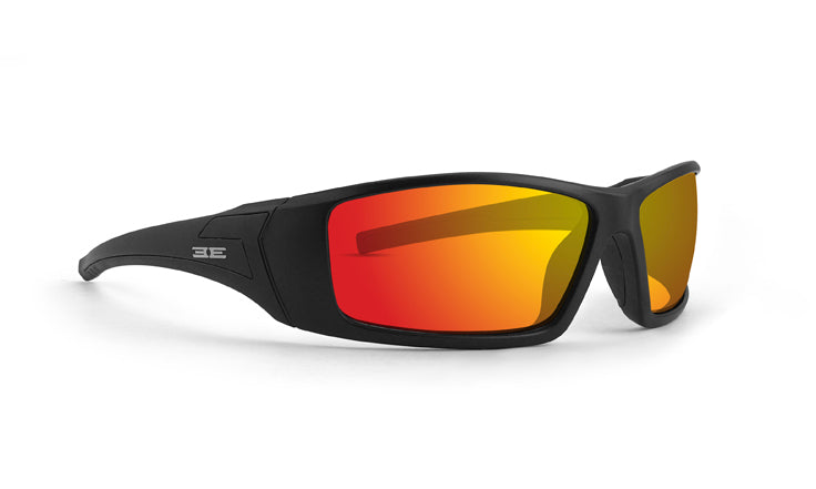 Epoch Eyewear Liberator Safety Glasses with Red Mirror Lens