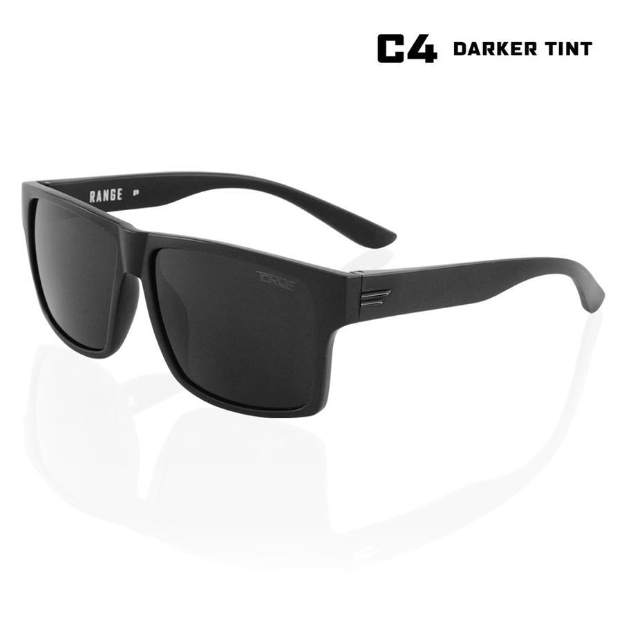 TOROE RANGE Polarized Sunglasses-RANGE-MBLK-B-C4-Black-2