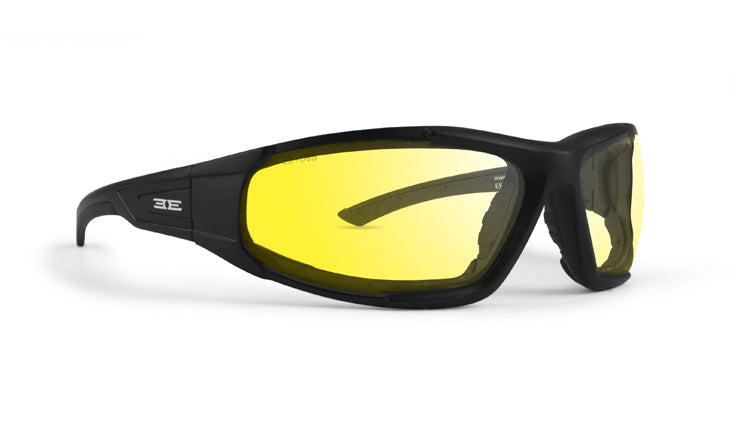 Epoch Eyewear Foam 2 Safety Glasses with Yellow Lens