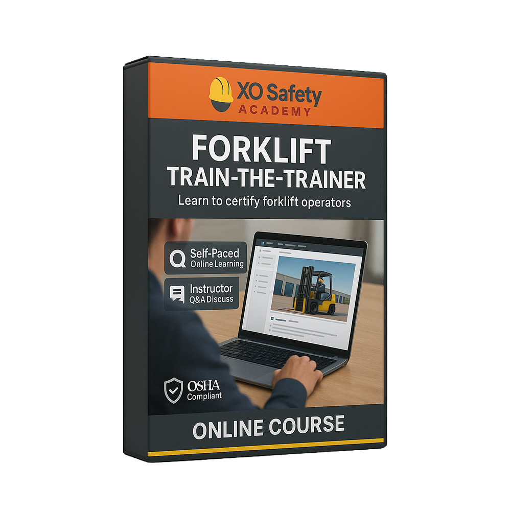 XO Safety Forklift Train-The-Trainer Online Course