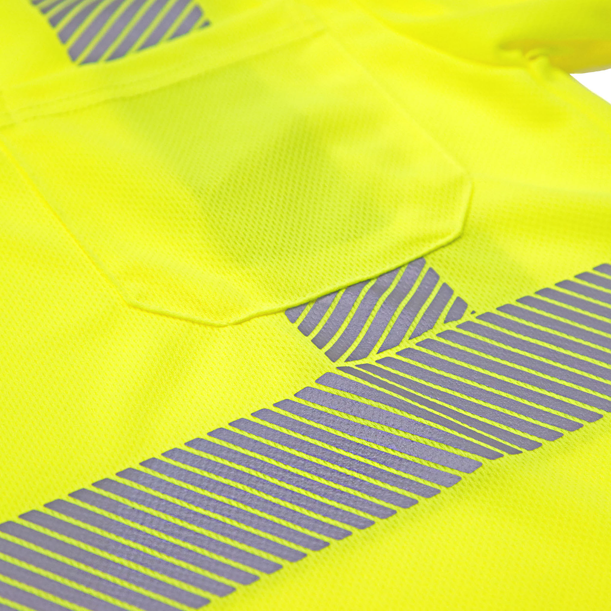 Jorestech Heat Transfer Class 2 Reflective Safety Shirt with Pocket
