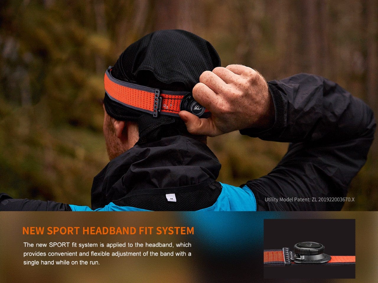 Fenix HM65R-DT Trail Running LED Headlamp--Safety Glasses USA-6