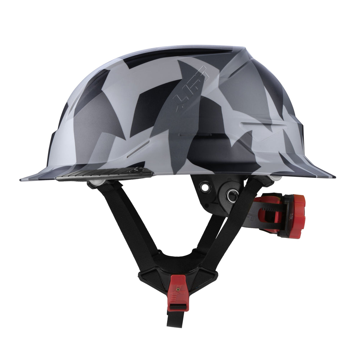 Lift Safety Radix Full Brim Non-vented Safety Helmet with Twiceme