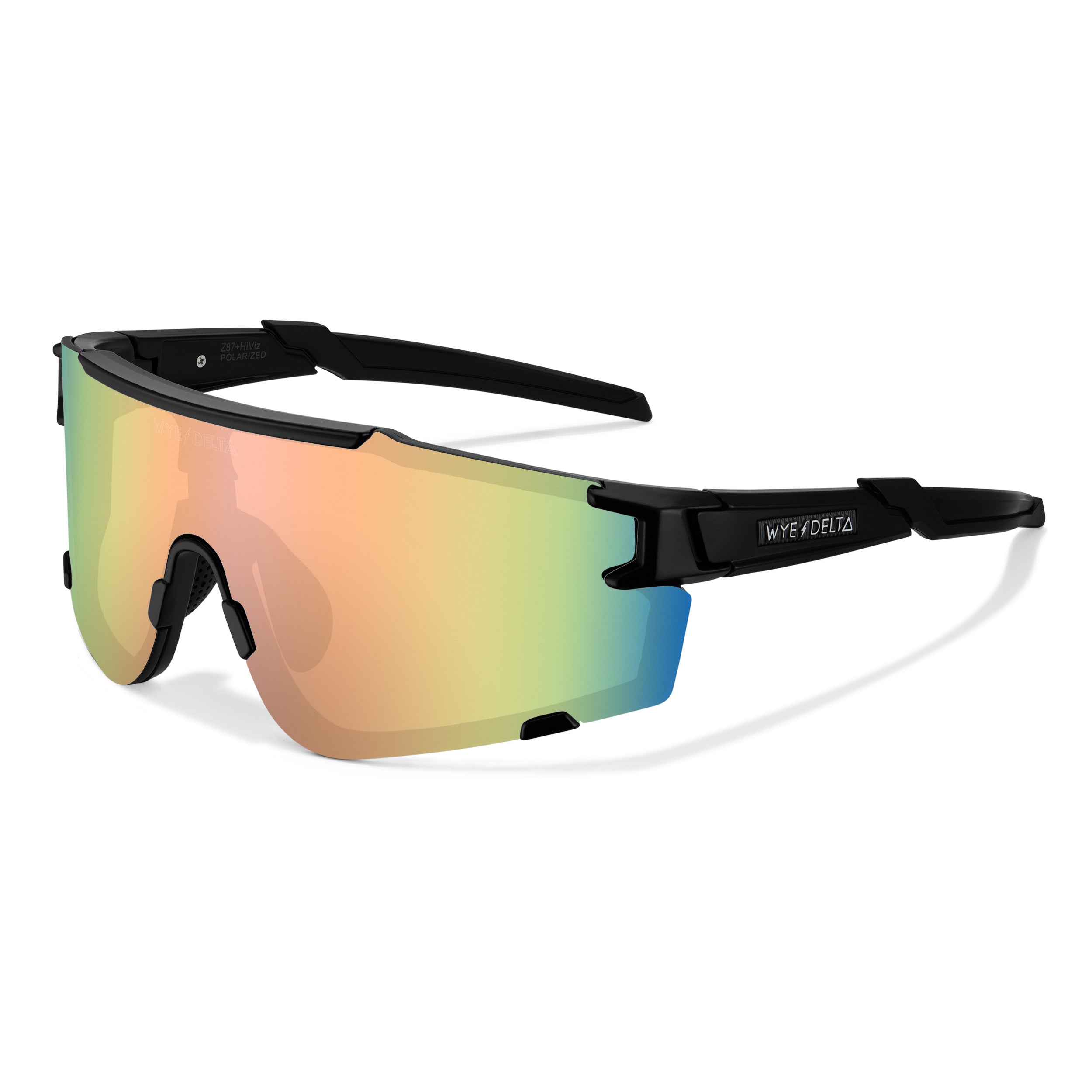 Wye Delta Z87+ HiViz 2.0 Rose Gold Polarized Safety Glasses-barcode-image_position