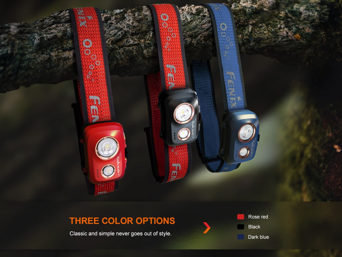 Fenix HL32R-T Trail Running LED Headlamp - 800 Lumens--Safety Glasses USA-14