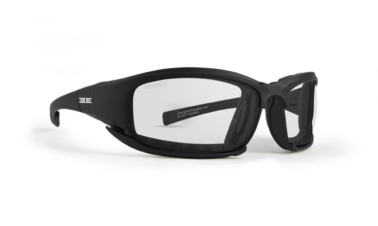 Epoch Eyewear Hybrid Safety Glasses/Goggles with Clear Lens