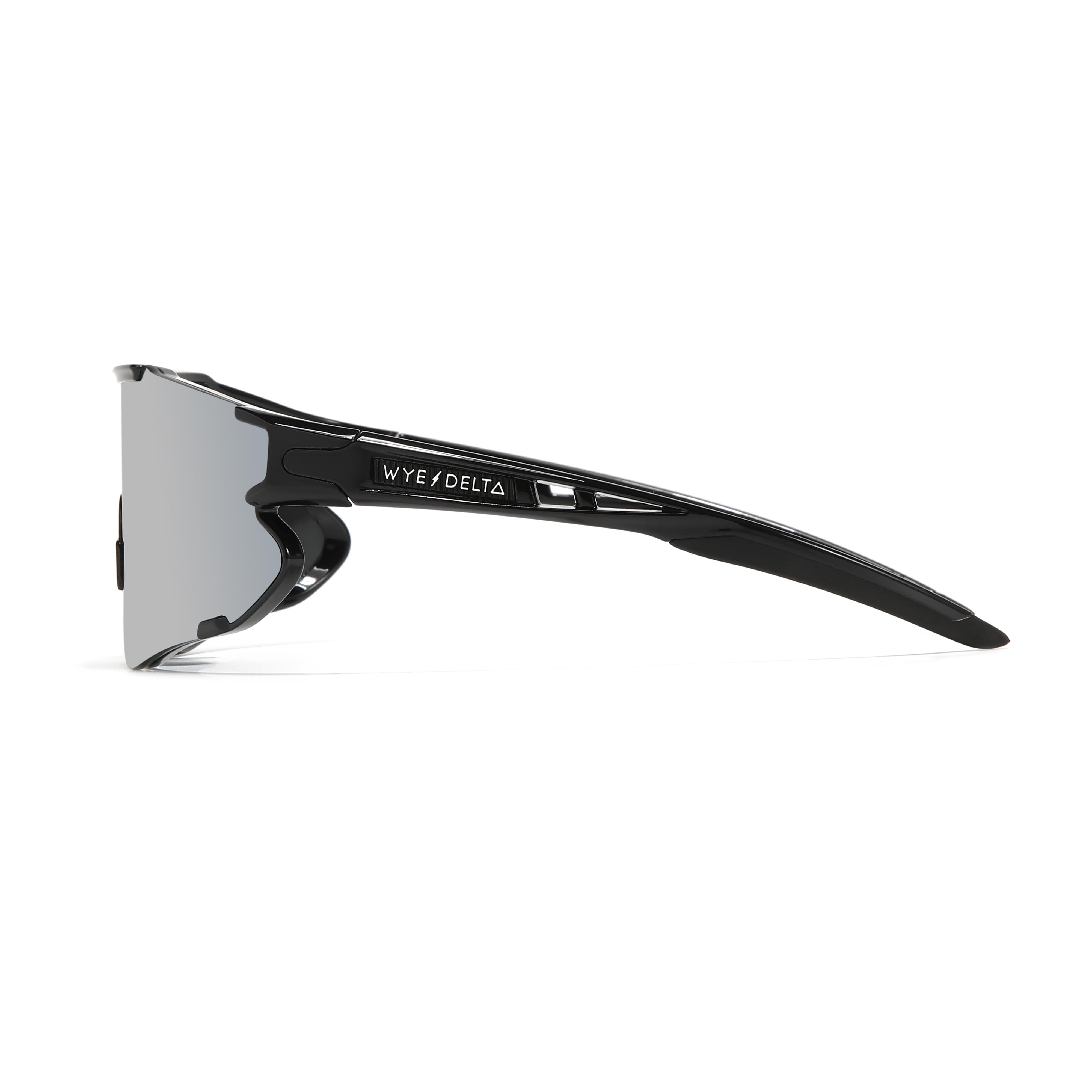 Wye Delta Z87+ HiViz Black Mirror Polarized Safety Glasses-Safety Glasses USA-3