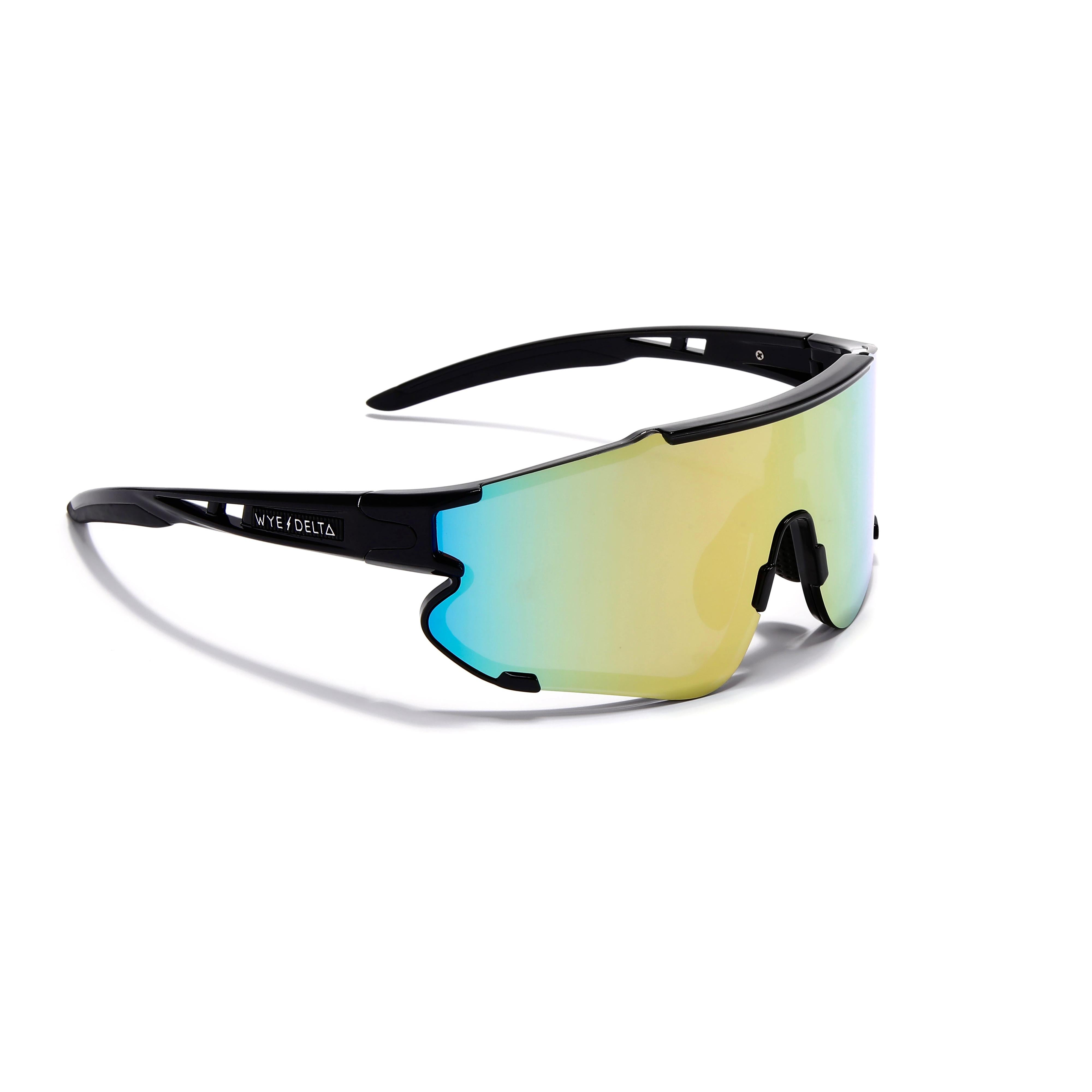 Wye Delta Z87+ HiViz Black Yellow Revo Safety Glasses-Safety Glasses USA-2