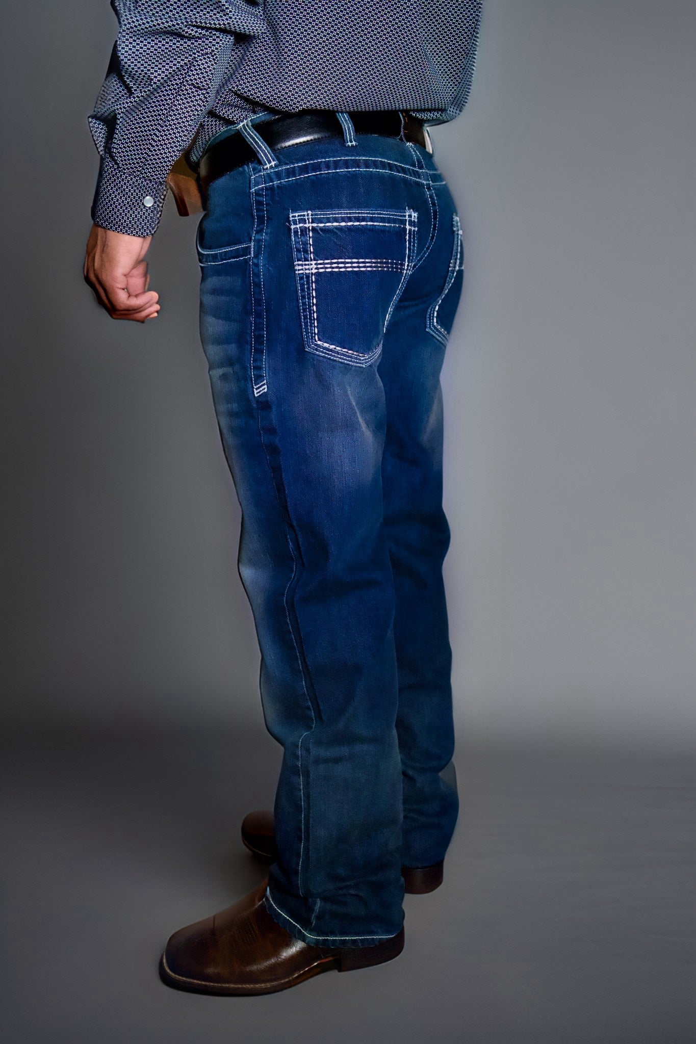 Static FR Flame-Resistant Jeans Boot-Cut Relaxed-Fit - Spartan-Safety Glasses USA-2