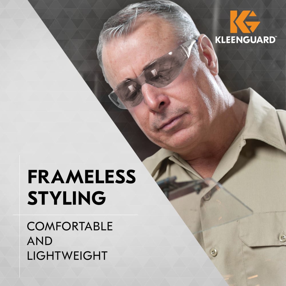 KleenGuard Element Safety Glasses with Smoke Lens-25631-Safety Glasses USA-4