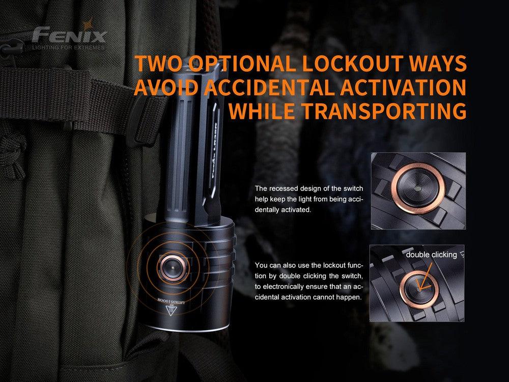 Fenix LR35R Rechargeable LED Flashlight - 10,000 Lumens-sku-44858591609128-Safety Glasses USA-9