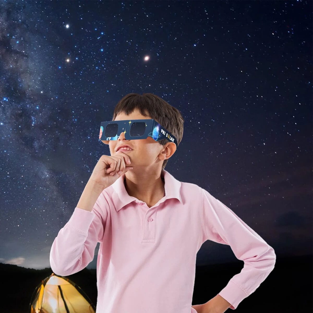 PNJ Eclipse Glasses ISO Certified Solar Eclipse Glasses - Mixed 10-Pack-PNJ-MIX-10-Safety Glasses USA-4