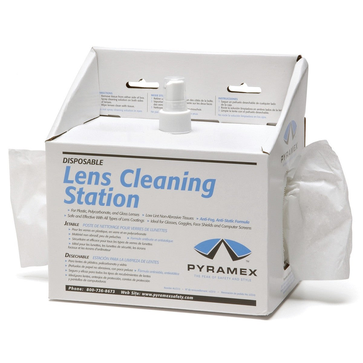 Pyramex LCS10 Lens Cleaning Station