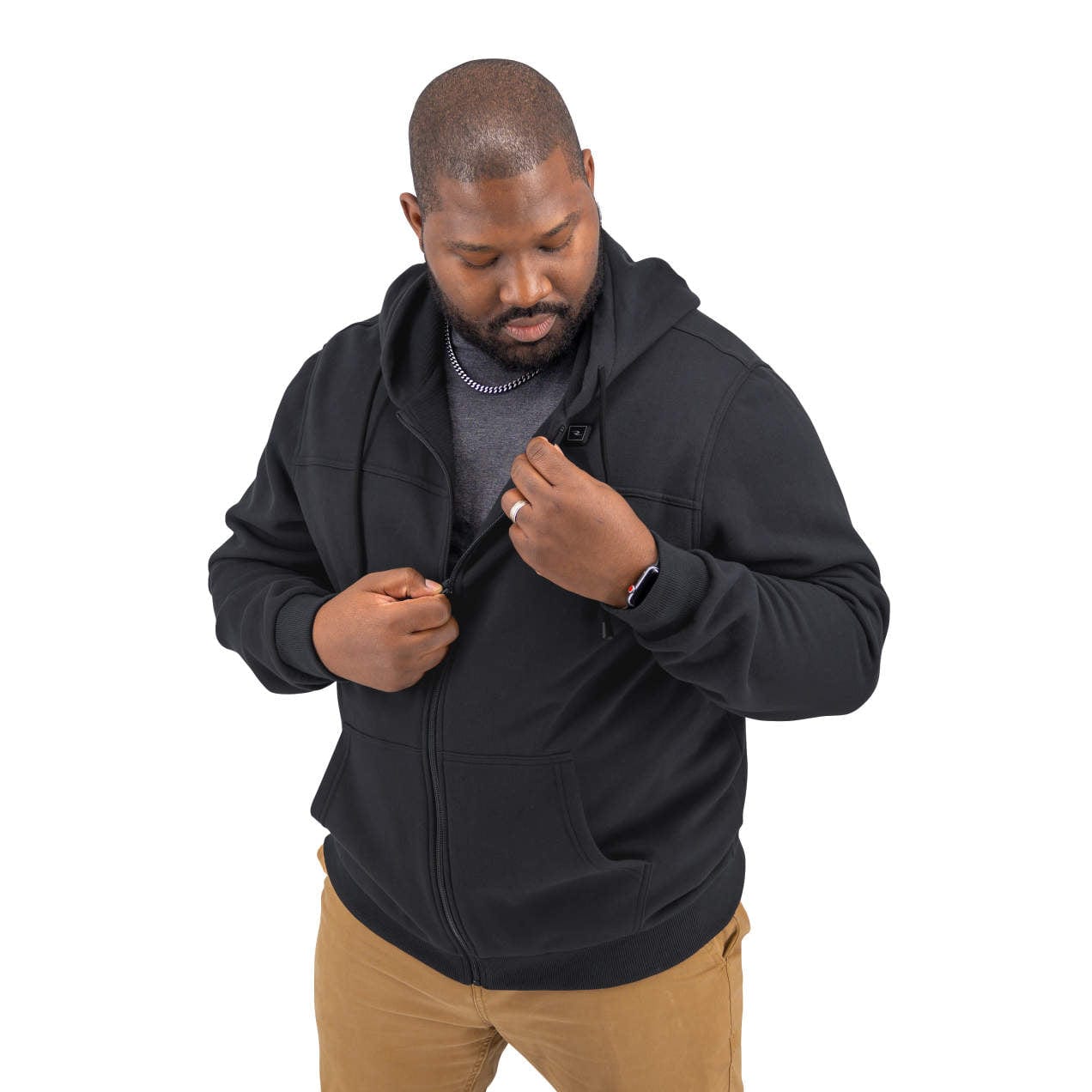 Radians RHG-H300G Heated Men's Hoodie--Safety Glasses USA-5